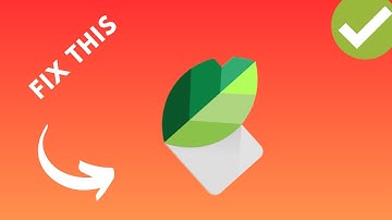 How to fix Snapseed app not working