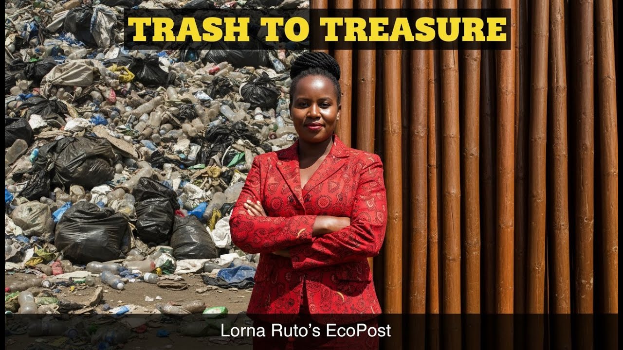 How Lorna Ruto Turns Plastic Waste Into Fence Posts (And Makes Millions ...