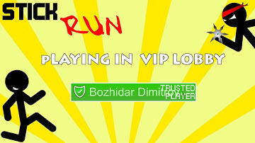 Stick Run -  Bozhidar Plays in VIP Lobby With Ryan,Alex & Kemal