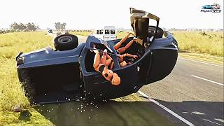 BeamNG.drive Car Crash Compilation | Extreme Physics Crashes & Destruction Moments