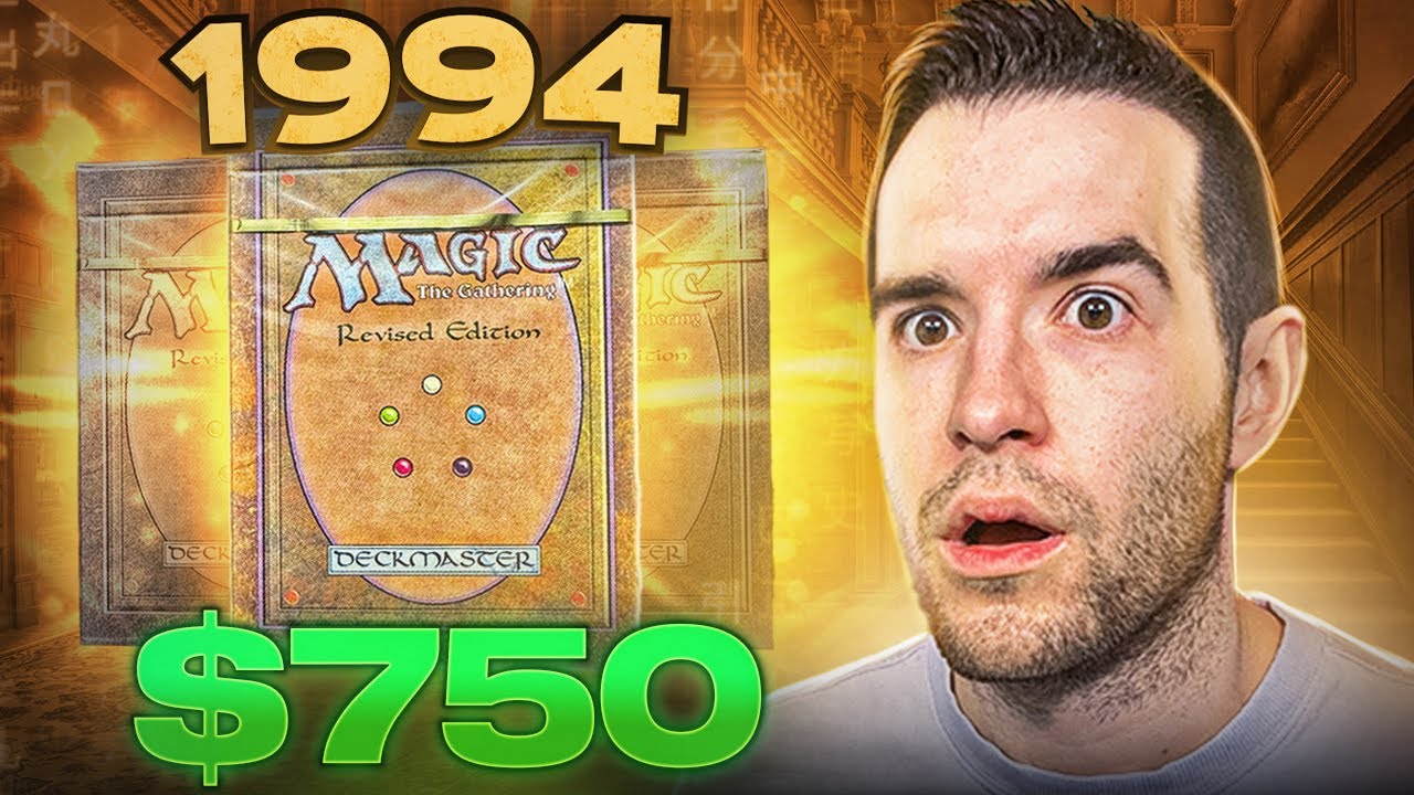 1994 REVISED Starter Deck Opening (Magic The Gathering) - YouTube