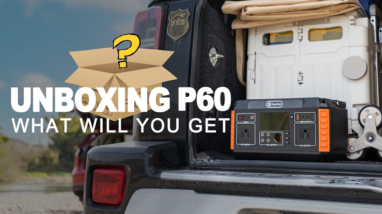 WHAT A SURPRISE! Unbox FlashFish P60 Portable Power Station