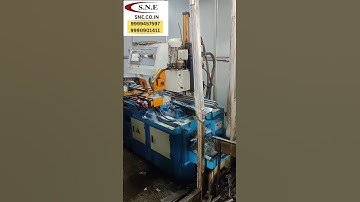 High-speed pipe cutting with precision and accuracy. Automatic machine is perfect for production.