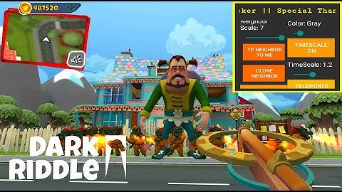 Dark Riddle Update 21.3.0 || Unlock all skins and houses _ Mod || Part 4