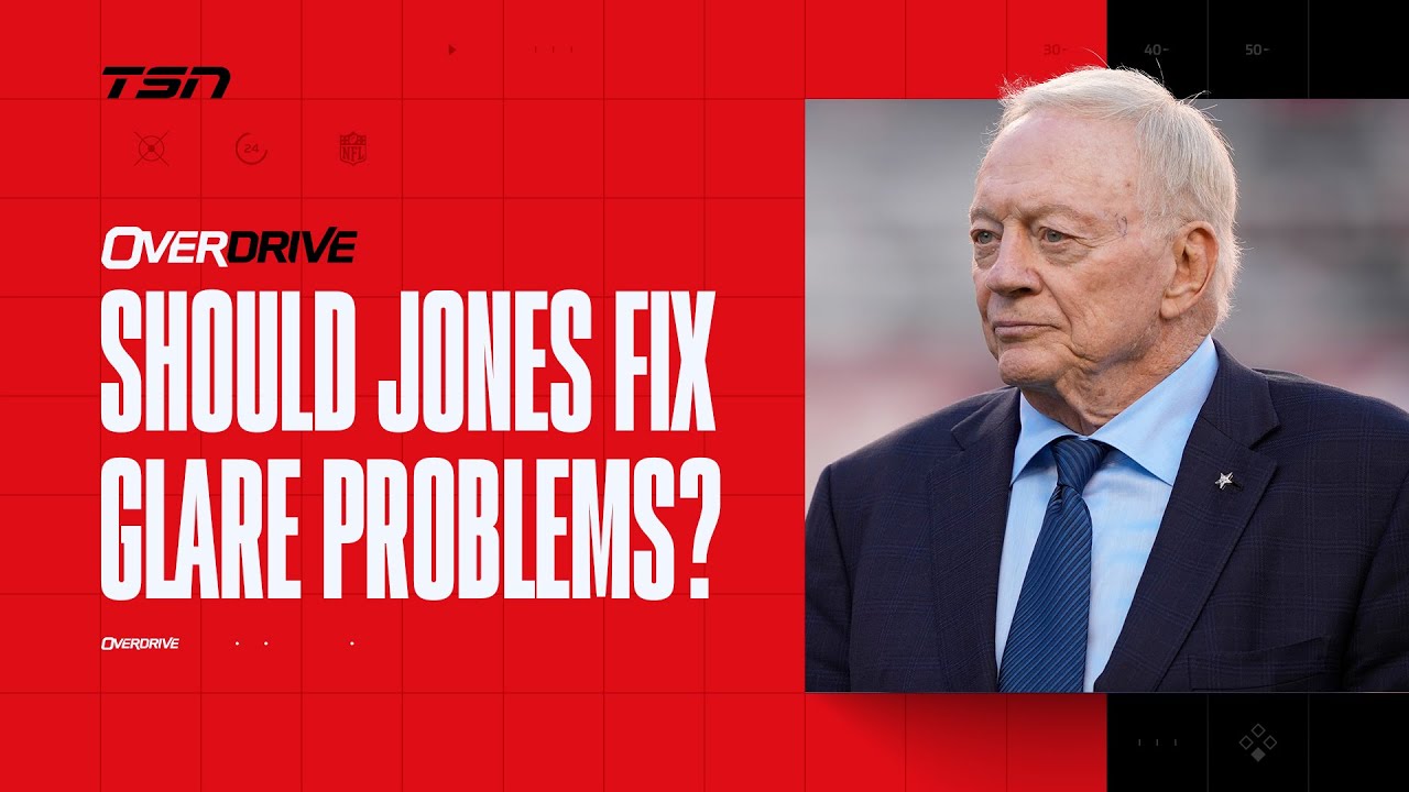 Should Jerry Jones fix glare problems at AT&T Stadium? | OverDrive Hour 2 | 11/11/24