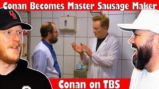 Conan Trains To Become A Sausage Master REACTION | OFFICE BLOKES REACT!!