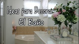 Fugaz a nombre de Obligatorio IDEAS PARA DECORAR EL BAÑO/DECORAR TU BAÑO/DECORACION DE BAÑOS /diy decor  bathoroom - YouTube