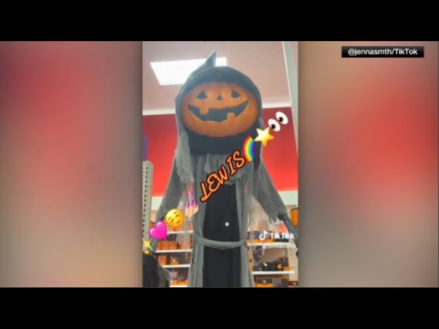 Target's 8-Foot Jack-O'-Lantern Decoration Goes Viral on TikTok: Watch