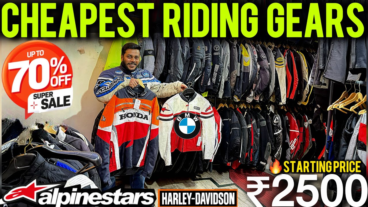 Cheapest And best used Riding gears ₹2500/- से शुरु Cheapest used Pre owned riding gears in Delhi