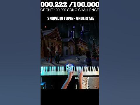 UNDERTALE - SNOWDIN TOWN (PIANO) - YouTube