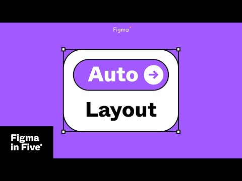 Figma in 5:  Auto Layout