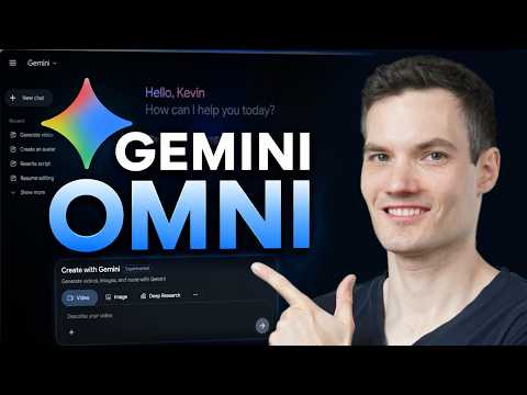 In diesem Tutorial lernen Sie, wie Sie mit Googles neuem KI-Modell Gemini Omni Videos aus Textprompt…