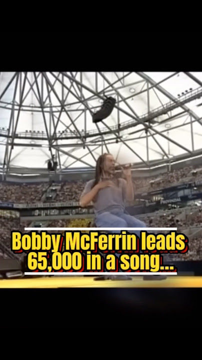 BOBBY McFERRIN The Choir Effect, Part 3 Sing- Day of Song, Veltins Arena, Germany. 2010