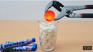 DENEYSEL 1000 DERECE METAL TOP vs MENTOS