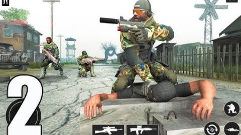 Real Commando Shooter: FPS Shooting Games Free 3D #2 Gameplay Walkthrough (Android Game)