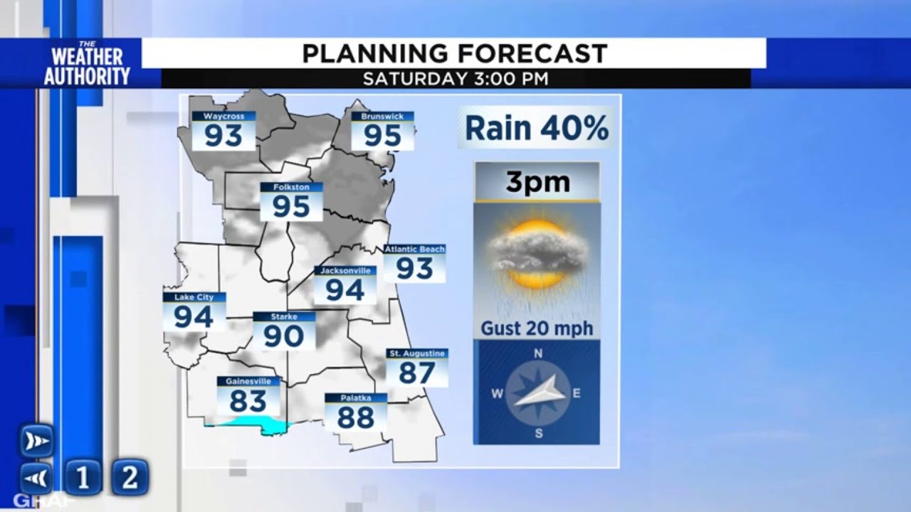 Latest on storm chances this evening and your updated weekend forecast ...