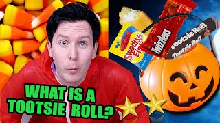 British guy reviews USA Halloween Candy!