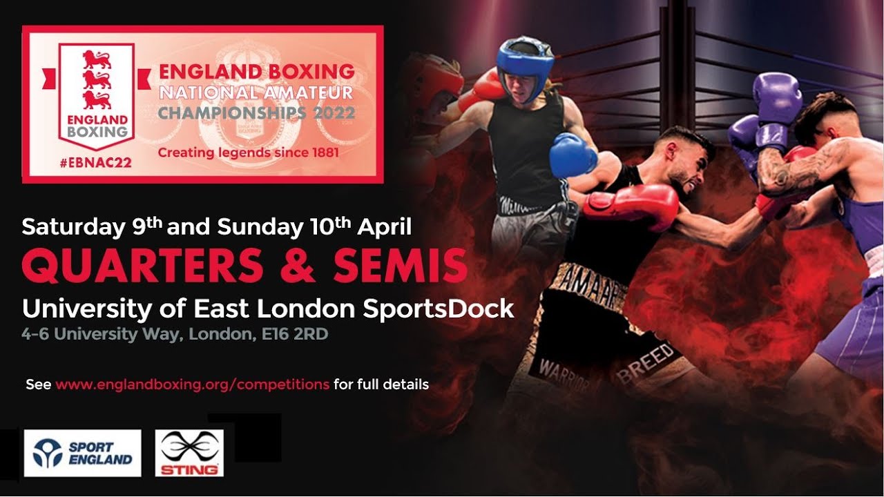 RING A - ENGLAND BOXING NATIONAL AMATEUR CHAMPIONSHIPS 2022 - SEMI-FINALS