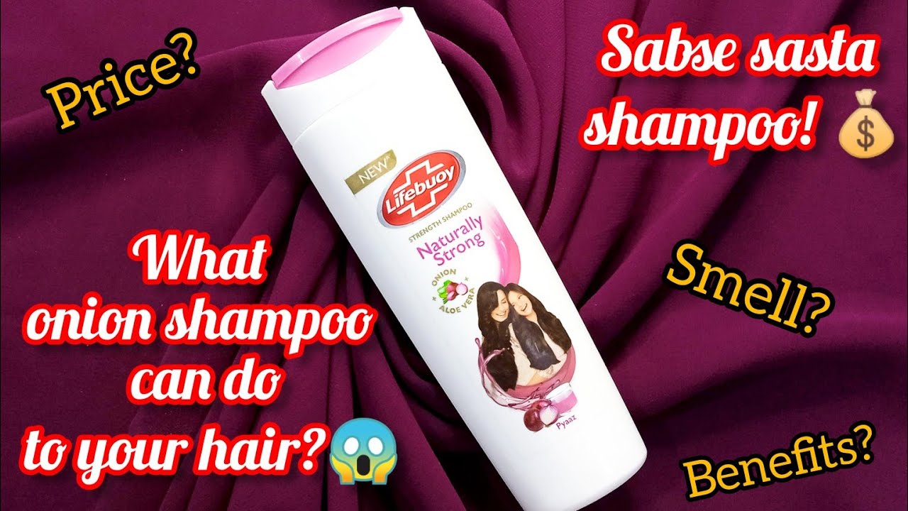 Lifebuoy Onion Shampoo Review 🧅 Lifebuoy Shampoo Review YouTube
