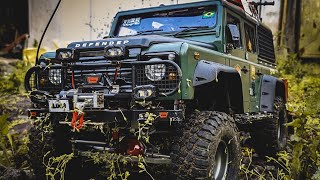 Land Rover Defender D110 and Ford Bronco Raptor ASMR trailing