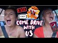 a very messy come drive with me (us) | 2GIRLS1CONVERTIBLE