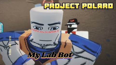 PROJECT POLARO-Battling my own bot in the lab and how to do it 👍🤖