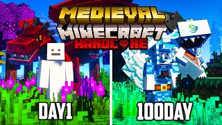 เอาชีวิตรอด 100 วัน ในโลกตำนานแห่งยุคกลาง #1 | Minecraft medieval 100Days