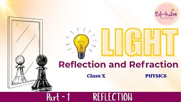 LIGHT-Reflection and Refraction | Part-1 | Reflection | Class10 | PHYSICS |