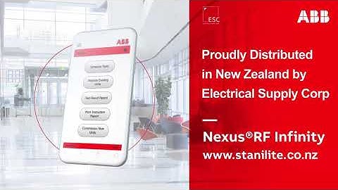 Stanilite NexusRF Infinity - Wireless Monitored Emergency Lighting System