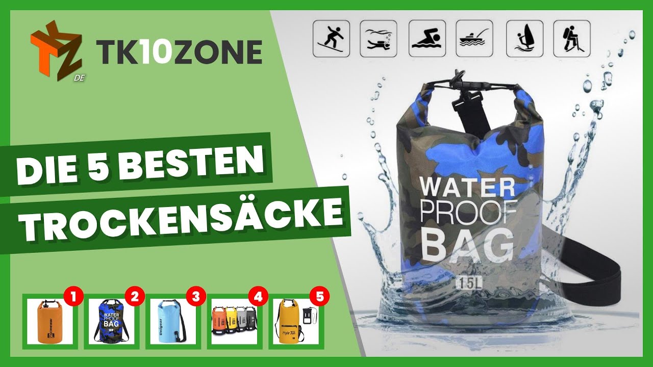 LICQIC Wasserdichte Drybag Tasche 3,5 Liter - Grüner Trockensack Für Outdoor-Abenteuer