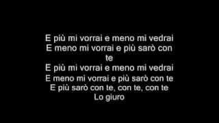 Tiziano Ferro Sere Nere   testo