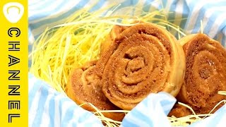 パンの耳が大変身♪塩キャラメルのぐるぐるラスク｜C CHANNELレシピ