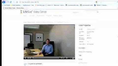 LifeSize Video Center Demo - Part 2