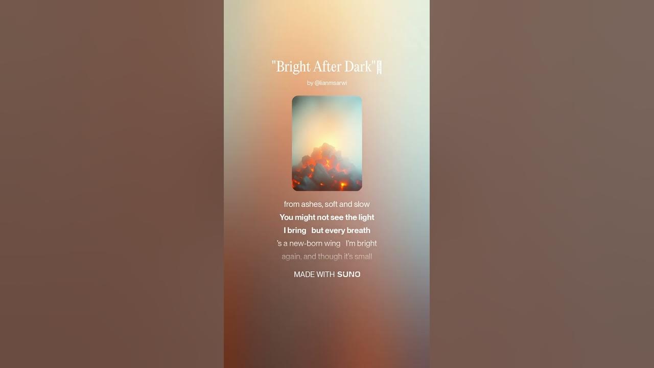 SONG /Bright After Dark SONG /Bright After Dark