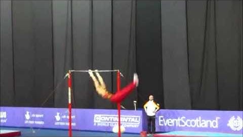Horizontal Bar Tkatchev Layout Gymnastics Video