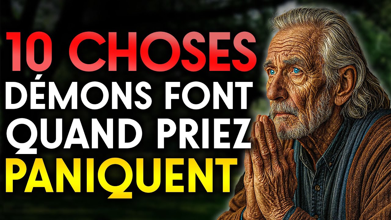 10 CHOSES QUE FONT LES DÉMONS LORSQUE VOUS COMMENCEZ À PRIER (ILS PANIQUENT INSTANTANÉMENT !)