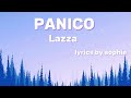PANICO - LAZZA (Testo / Lyrics) @officialazza #panico #testo #lyrics #lazza #music #risposta
