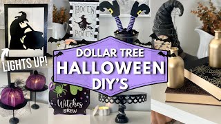🎃 DOLLAR TREE HALLOWEEN 2023 DIYs | HIGH END Easy and Spooky Halloween Witch Decor 🎃