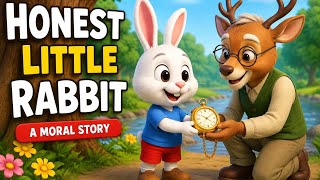 The Honest Little Rabbit 🐰 | A Heartwarming Moral Story for Kids|English moral story 