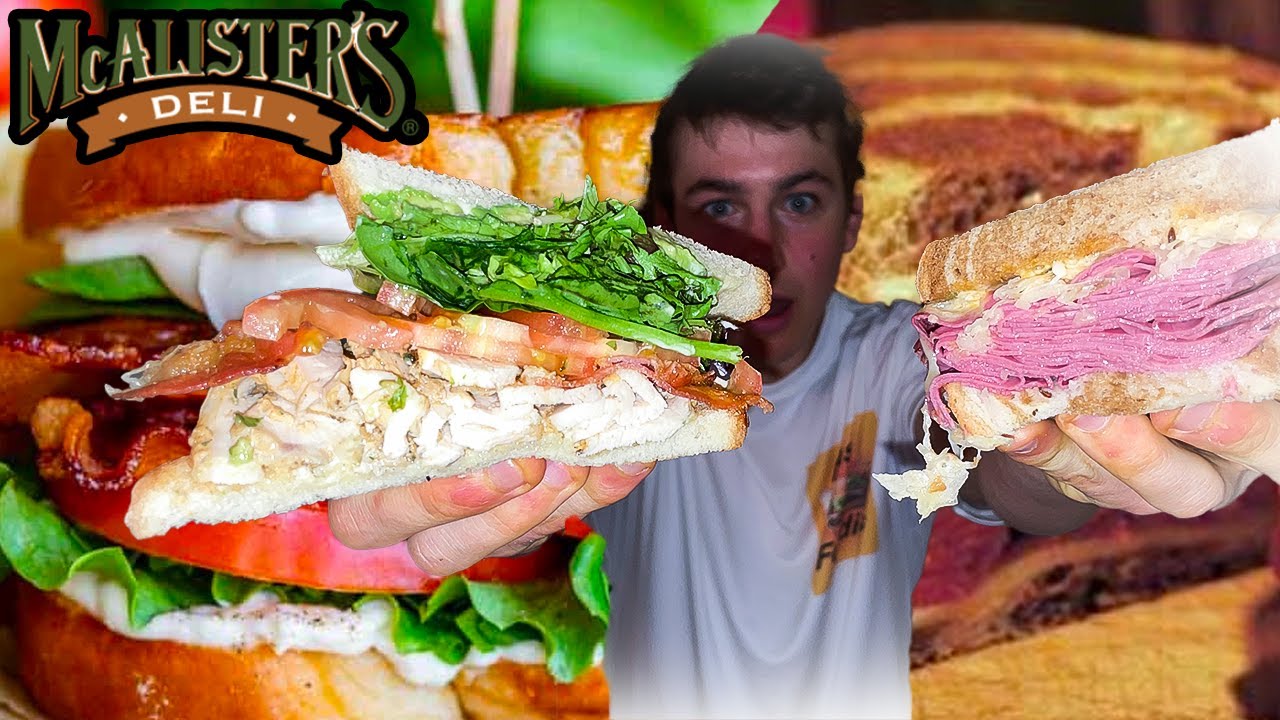 McAlisters Sub Review!! NEW BLT + Rueben! - YouTube