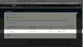 77. How to add a taxonomy vocabulary with terms (a Drupal how-to)