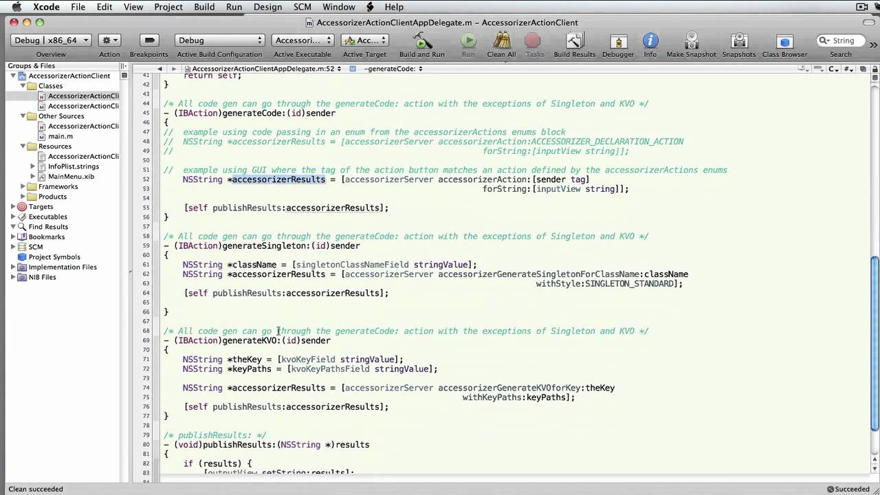 Accessorizer Distributed Objects Client