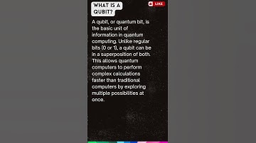 What is a Qubit? #Qubit #trending