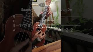 Aavan Javan | Ukulele Lesson - War 2 | Arijit Singh | #learnukulele #beginnerukulele #aavanjaavan