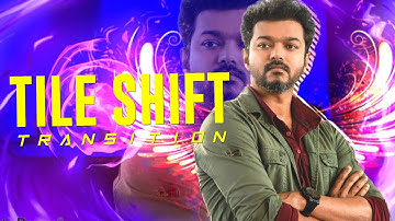 How to make a Trending Efx Tile Shift Transition Using Alight Motion Tutorial || BGM ADDICT