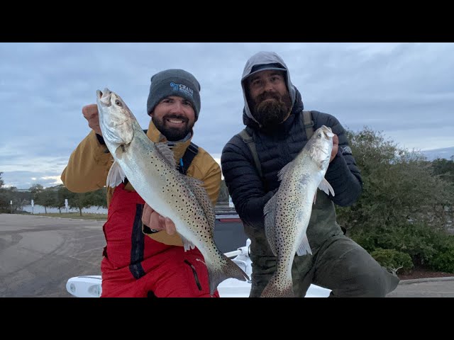 SPECKLED TROUT SMACKDOWN Using Late Winter Tactics 