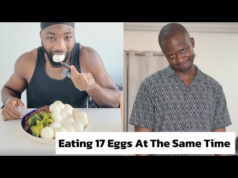 Eating 17 Eggs At The Same Time