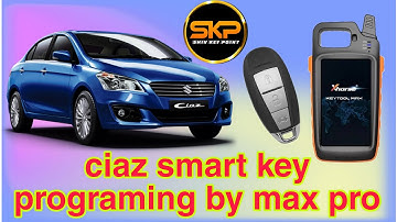 maruti Suzuki ciaz all key lost smart key programing by max pro