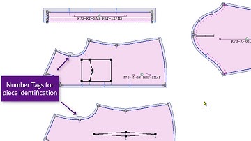 StyleCAD PDS and Marking V11 - Number Tag Feature