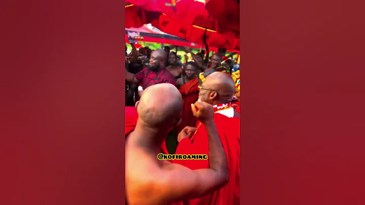 Asante Chief Displays Kete Dance with Royals at Funeral | Traditional Ghana Culture